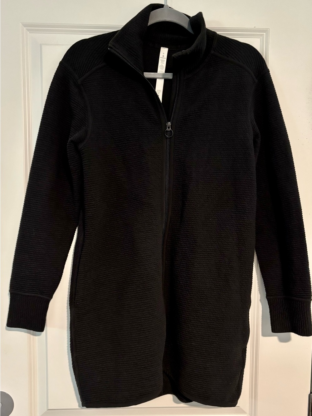 lululemon athletica Black Full-Zip Long Jacket